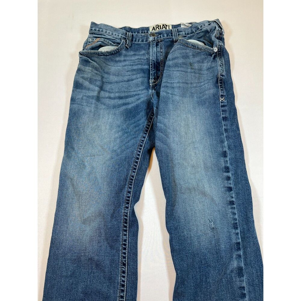 Distressed Ariat Relaxed Boot Jeans